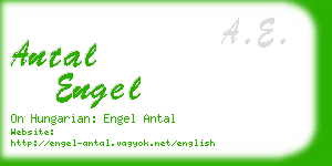 antal engel business card